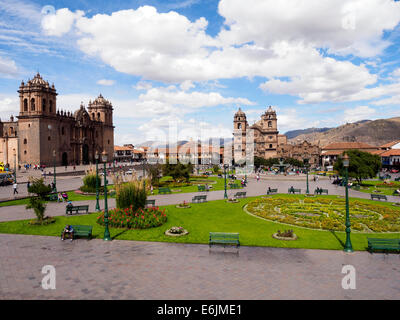 Plaza de Armas - Cusco, Peru Stockfoto