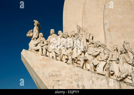 Europa, PORTUGAL, Lissabon (Lisboa), Belem, Denkmal für die Entdecker (Padrão Dos Descombrimentos, 1960) Stockfoto