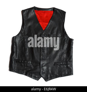 Lederweste Stockfoto