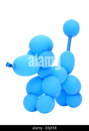 Ballon-Tier-Pudel Stockfoto