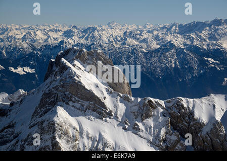 Mt Altmann, 2436 m, Appenzeller Alpen, Kanton Appenzell Ausserrhoden, Schweiz Stockfoto