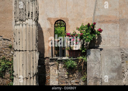 Tempio di via Delle Botteghe Oscure Rom Italien Stockfoto