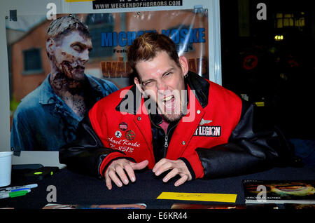 Einige bekannte Schauspieler kam zu einem Fan-treffen in Oberhausen.  Mitwirkende: Michael Koske Where: Oberhausen, Deutschland bei: 9. November 2013 Stockfoto