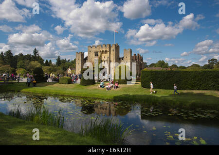 Hever Castle und Gärten in der Nähe von Edenbridge, Kent, England, UK Stockfoto