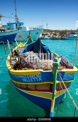 Marsaxlook, Malta, unserer lieben Frau von Pompei Kirche, Stockfoto