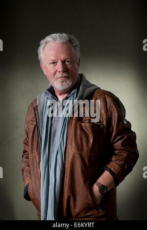 Edinburgh, Schottland. 25. August 2014. Peter Mai, meistverkaufte Schriftsteller und Krimiautor, auf dem Edinburgh International Book Festival 2014. Edinburgh, Schottland. Kredit-25. August 2014: GARY DOAK/Alamy Live-Nachrichten Stockfoto