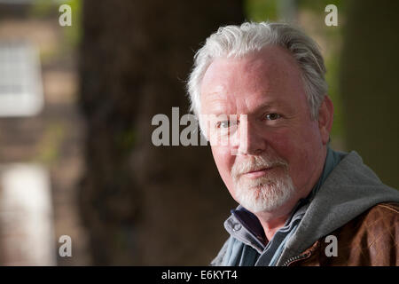 Edinburgh, Schottland. 25. August 2014. Peter Mai, meistverkaufte Schriftsteller und Krimiautor, auf dem Edinburgh International Book Festival 2014. Edinburgh, Schottland. Kredit-25. August 2014: GARY DOAK/Alamy Live-Nachrichten Stockfoto