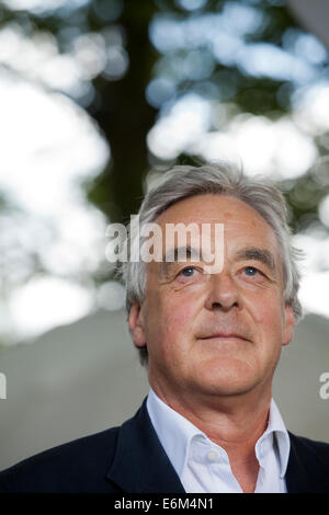 Edinburgh, Schottland. 24. August 2014. Max Egremont, Biograf und Schriftsteller, an der Edinburgh International Book Festival 2014. Edinburgh, Schottland. Kredit-24. August 2014: GARY DOAK/Alamy Live-Nachrichten Stockfoto