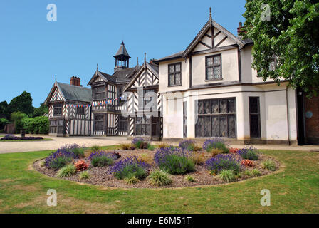 Manchester, England, Vereinigtes Königreich - 22. Juli 2013. Ein 16. Jahrhundert Haus für die Familie Tatton. Im Jahre 1924 das Haus und Boden Stockfoto