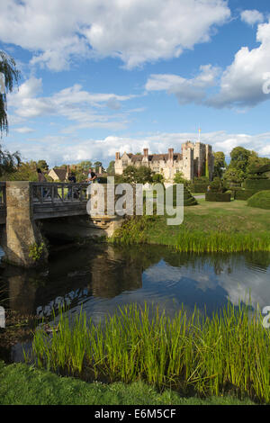 Hever Castle und Gärten in der Nähe von Edenbridge, Kent, England, UK Stockfoto