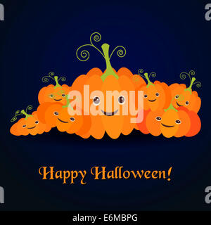 Illustration für die Feier von Halloween Stockfoto