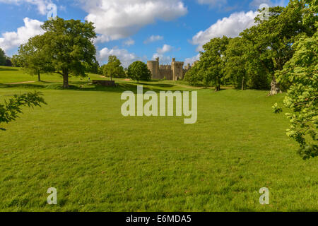 Historischen Bodiam Castle in East Sussex, England Stockfoto