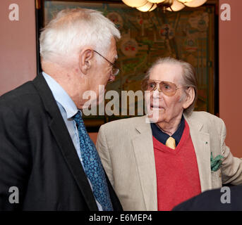 Peter O'Toole an Richard Ingrams 70. Geburtstag party Oldie literarisches Mittagessen 21.08.2012 Stockfoto