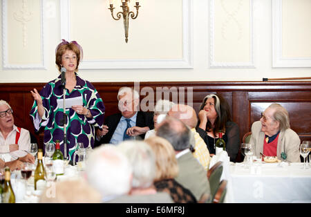 Maureen Lipman an literarischen Oldie Mittagessen 21.08.2012 Stockfoto