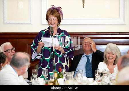 Maureen Lipman an literarischen Oldie Mittagessen 21.08.2012 Stockfoto