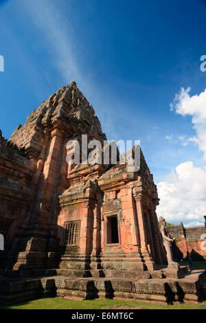 Prasat Phanom Rung Burg Felsen im Nordosten von Thailand. Stockfoto