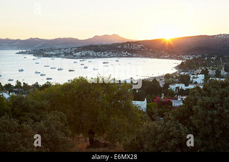 Die schönen Strände von Bodrum, Türkei Stockfoto