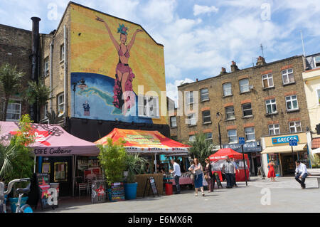 Die Cubana Bar und Restaurant in Waterloo, London. Stockfoto