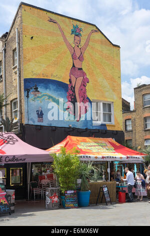 Die Cubana Bar und Restaurant in Waterloo, London. Stockfoto