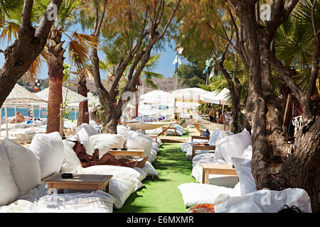 Die schönen Strände von Bodrum, Türkei Stockfoto