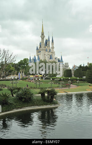 Cinderella Schloss, Magic Kingdom Park, Walt Disney World, Orlando, Florida Stockfoto
