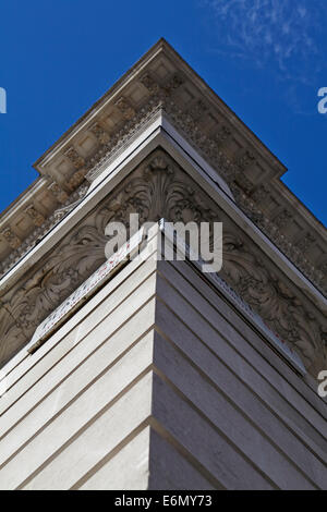 London-Texturen, typischen grauen Stein. Stockfoto