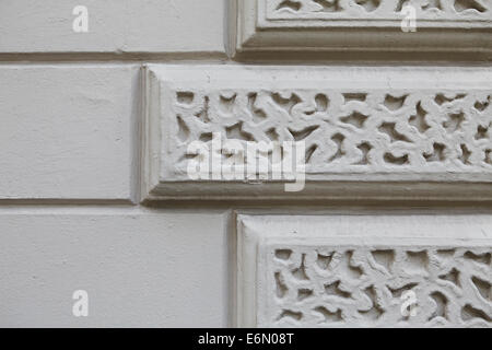 London-Texturen, typischen grauen Stein. Stockfoto