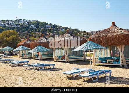 An den schönen Stränden von Bodrum, Türkei Stockfoto