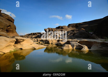 Sampanbok Grandcanyon von Thailand. Sampanbok Canyon erstaunlich von Thailand.               Erstaunlich, von Thailand. Stockfoto