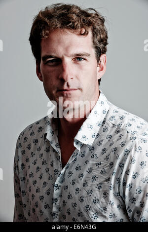 Dan Snow, Portrait bei The Soho Literaturtagen, 2013 Stockfoto