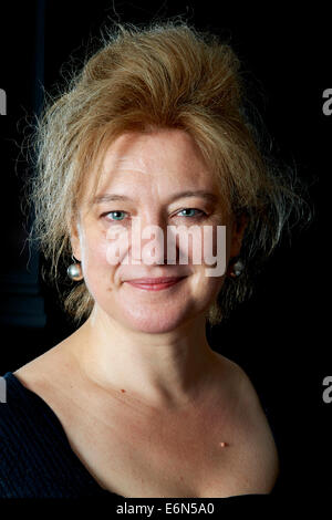 Lucy Lethbridge in literarischen Oldie Mittagessen 10.01.13 Stockfoto