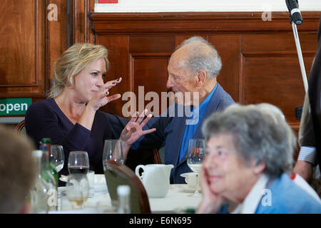 Dr. Stephen Weiss bei der Oldie literarischen Mittagessen 10.01.13 Stockfoto