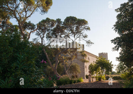 Das Schloss Donnafugata Stockfoto