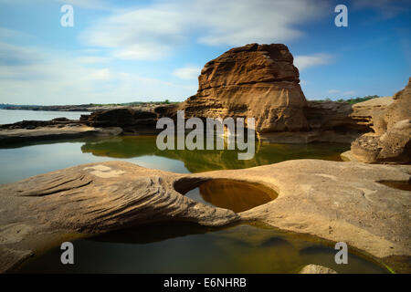 Sampanbok Grandcanyon von Thailand. Sampanbok Canyon erstaunlich von Thailand.               Erstaunlich, von Thailand. Stockfoto