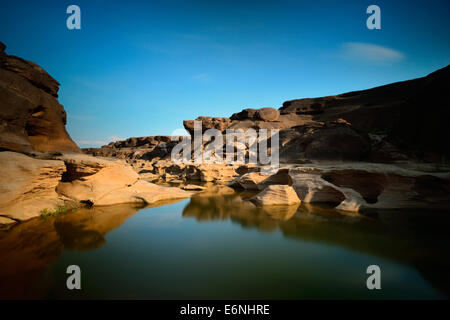 Sampanbok Grandcanyon von Thailand. Sampanbok Canyon erstaunlich von Thailand.               Erstaunlich, von Thailand. Stockfoto