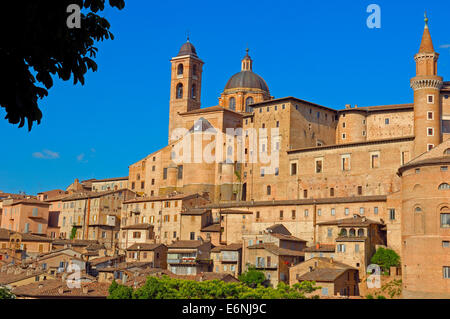 Urbino, Marken, Italien, Europa. UNESCO-Weltkulturerbe Stockfoto