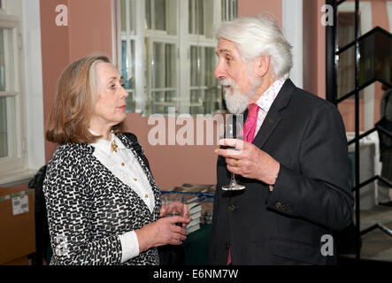 Sir Roy Strong in der Oldie literarisches Mittagessen 14.05.13 Stockfoto