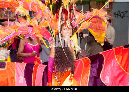 London Nottinghill Carnival Westlondon Stockfoto