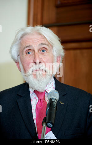 Sir Roy Strong in der Oldie literarisches Mittagessen 14.05.13 Stockfoto