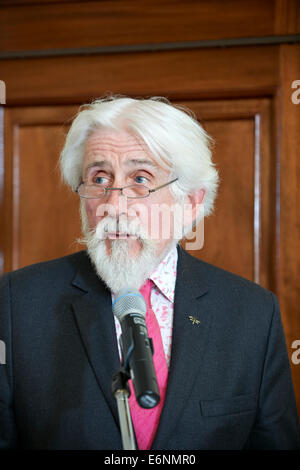 Sir Roy Strong in der Oldie literarisches Mittagessen 14.05.13 Stockfoto