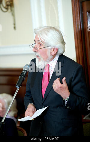 Sir Roy Strong in der Oldie literarisches Mittagessen 14.05.13 Stockfoto