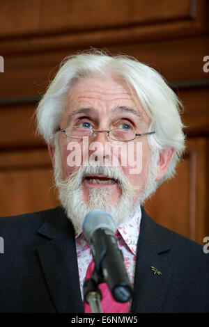 Sir Roy Strong in der Oldie literarisches Mittagessen 14.05.13 Stockfoto