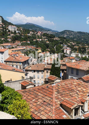 Die Dächer von Grasse, Provence, Südfrankreich, Europa Stockfoto