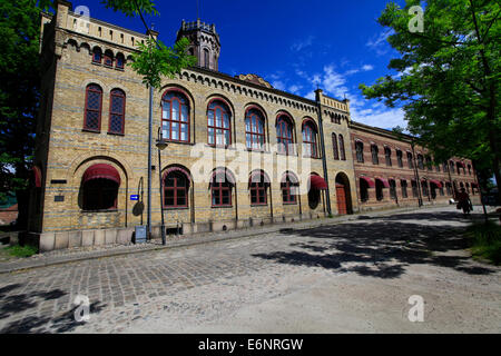 Det Nye Radhus (neues Rathaus) in die Festungsstadt Gamlebyen. Es verwendet wurde im Jahre 1864 verabschiedet. Die heute Gebäude der Stadtverwaltung und das Frauengefängnis. Foto: Klaus Nowottnick Datum: 2. Juni 2014 Stockfoto