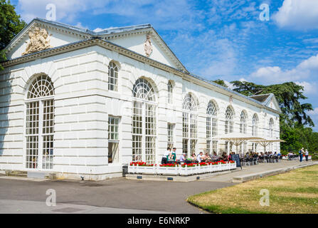 Die Orangerie Restaurant Kew Gardens London England UK GB EU Europa Stockfoto