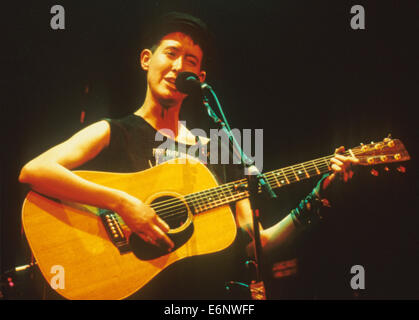 MICHELLE SHOCKED US-Sängerin und Songwriterin ca. 1989 Stockfoto