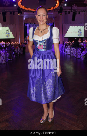 Prominente, die Teilnahme an der traditionellen Filserball 2014 bei Loewenbraeukeller.  Mitwirkende: Christine Theiss Where: München wenn: 21. Februar 2014 Stockfoto