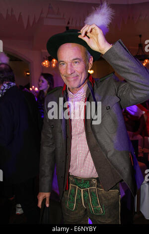 Prominente, die Teilnahme an der traditionellen Filserball 2014 bei Loewenbraeukeller.  Mitwirkende: Heiner Lauterbach wo: München wenn: 21. Februar 2014 Stockfoto