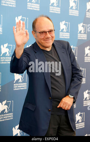 Venedig, Italien. 27. August 2014. Carlo Verdone während der Jury-Fototermin auf die 71nd Venice International Film Festival am 27. August 2014 Credit: Dpa picture-Alliance/Alamy Live News Stockfoto