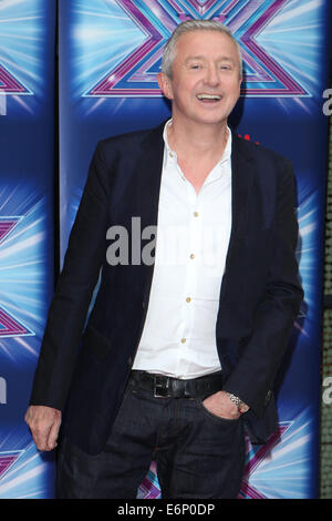 London, UK. 27. August 2014. Louis Walsh ankommen für die X Factor Fototermin im Schinken Hof Hotel, London. 27.08.2014 Credit: Dpa picture-Alliance/Alamy Live News Stockfoto